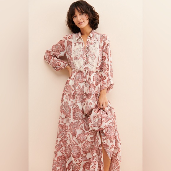 Anthropologie Allaire Maxi Shirtdress - Picture 2 of 6